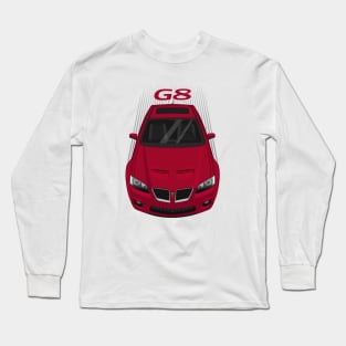 Pontiac G8 2008-2009 - Sport Passionate Red Long Sleeve T-Shirt